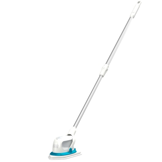 Scum buster Pro Rechargeable Powered Scrubber with Extension pole.