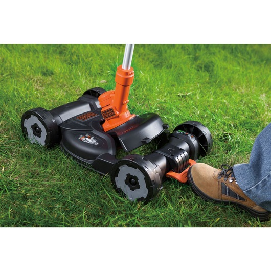 city mower wagon accessory on a lawn