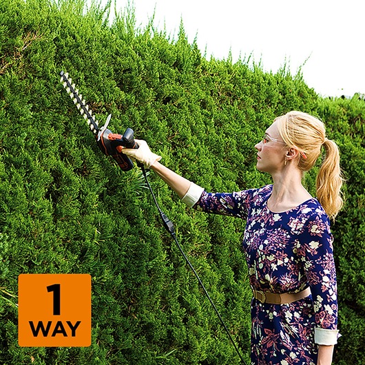 2 in 1  Corded Hedge Trimmer